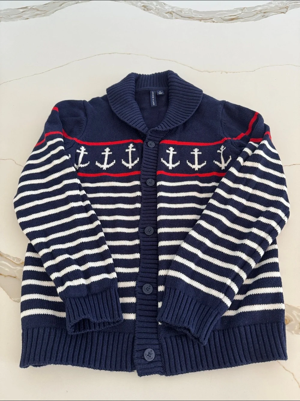 Janie and Jack Nautical Days Cardigan